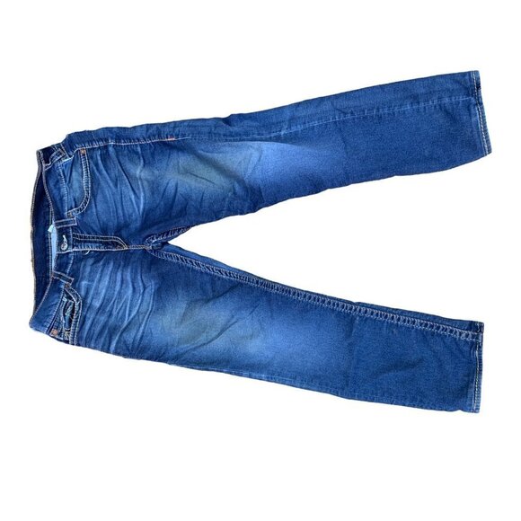 TRUE Religion Jeans Size 34 SLIM Blue - Picture 2 of 5